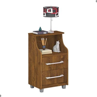 Conjunto 2 Topázio Malbec Com 2 Gavetas