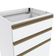 Balcão 3 Gavetas Kappesberg Celeste 100% Mdf Branco 60cm