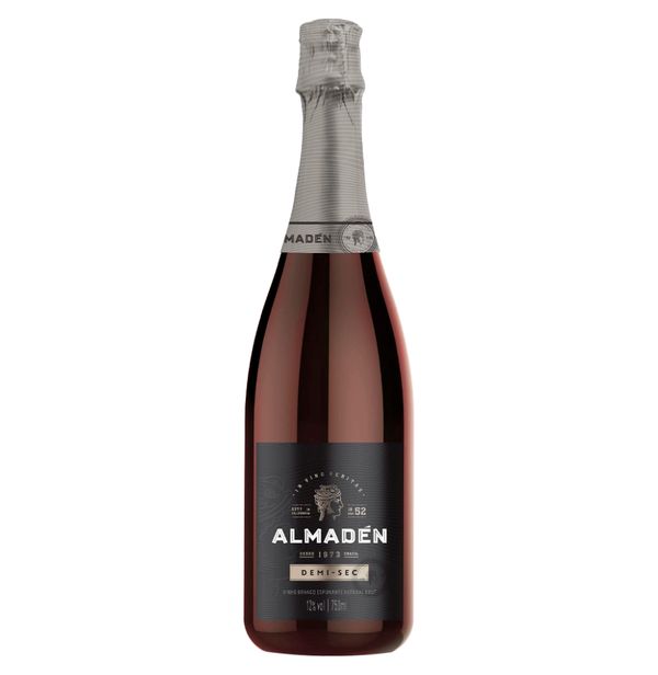 ESPUMANTE ALMADÉN DEMI-SEC BRANCO 750ML