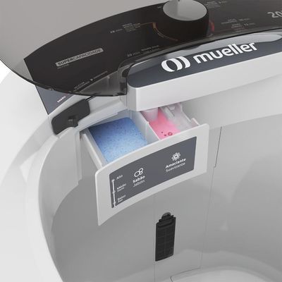 Tanquinho De Lavar Roupa Mueller 20 Kg Semiautomático MLT20B Branco 110V