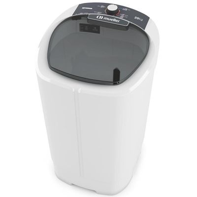 Tanquinho De Lavar Roupa Mueller 20 Kg Semiautomático MLT20B Branco 110V