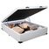 Cama Box Baú Viúva Serene Sintético Branco 44x128x188