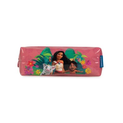 Estojo Escolar Feminino Disney Moana Rosa U / Rosa