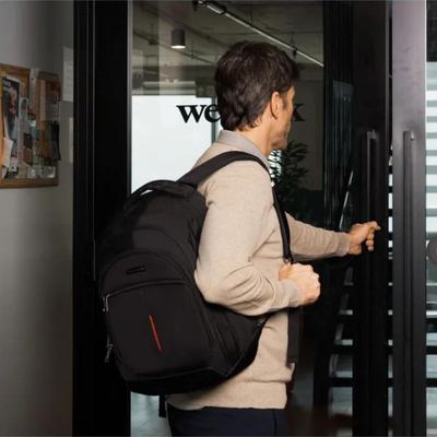 Mochila Masculina para Notebook Fusion Preta U / Preto