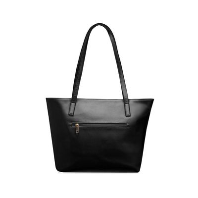 Bolsa Feminina Tote Saffiano Preta G / Preto