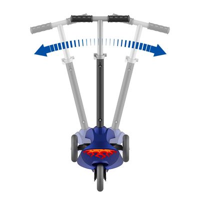 Patinete Skatenet Bandeirante Plus Led Azul