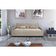 Sofá Cama Lavínia 3 Lugares Suede Bege Matrix