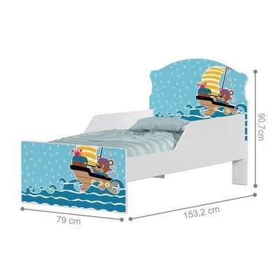 Mini Cama Ursinhos Com Colchão