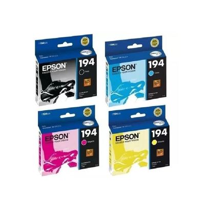 Cartucho De Tinta Epson T194 Kit 4 Cores | Expression Xp214 Xp 214 Xp204 Xp 204