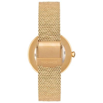 Relógio Technos Feminino Crystal Dourado - Vx50aq-1d