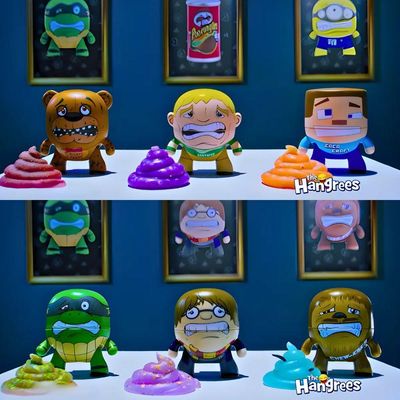 Boneco Cultura Pop Chew Kaka The Hangrees Paródia + Slime