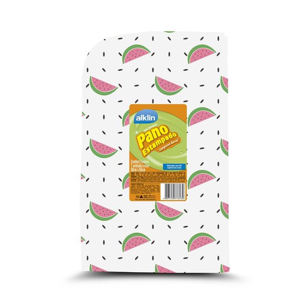 Pano de Limpeza Alklin Geral Algodão Branco