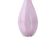 Vaso murano em vidro L'Hermitage Gota 16x16x46cm champanhe