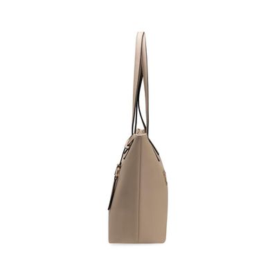 Bolsa Feminina Tote Saffiano Fendi G / Cinza