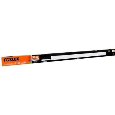 Luminária Led Slim 36w Bivolt Luz Branca – Foxlux