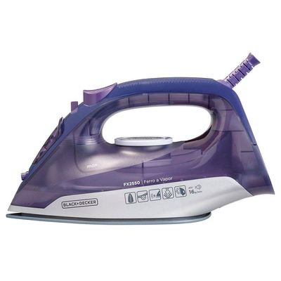 B&d 220 Ferro A Vapor Fx2550 Lilas/branco 220v