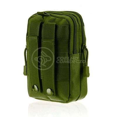Kit De Emergência Acampamento Bolsa Verde Militar Para Atividades Camping Sobrevivência Selva