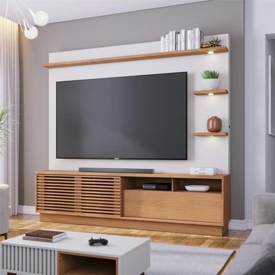 Home Para Ate 70 Polegadas Barton Freijo Off-white Matte