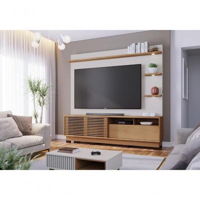 Home Para Ate 70 Polegadas Barton Freijo Off-white Matte