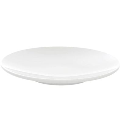 Kit 24 Pratos de Pão Porcelana 16cm Tramontina Sophia Brancos Cupê Restaurantes Cafeterias