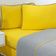 Jogo De Cama Malha Lençol 100% Algodão Urbano 4 Peças King - Amarelo-mescla - performance superior