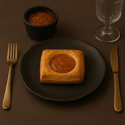 Prato de Sobremesa 19cm Orgânico Cerâmica Preto Avulso Porto Brasil Mesa Posta