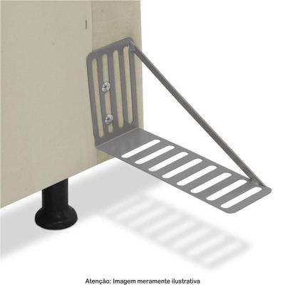 Cabeceira Solteiro 90cm Greta Sintético Bege - Mpozenato