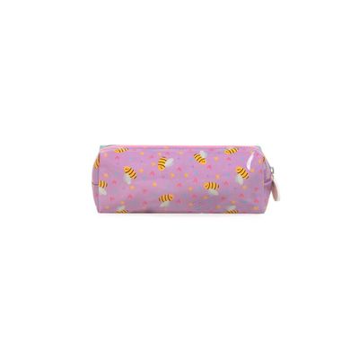 Estojo Escolar Feminino Unicórnio Rainbow Azul e Roxo U / Azul
