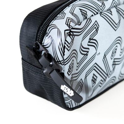 Estojo Escolar Masculina Star Wars Nano Cinza U / Cinza