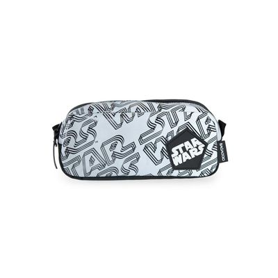 Estojo Escolar Masculina Star Wars Nano Cinza U / Cinza