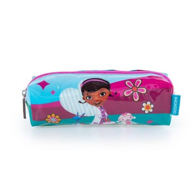 Estojo Escolar Feminino Dra Brinquedos U / Verde claro