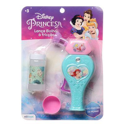 Lançador de Bolhas de Sabão Princesas Etilux