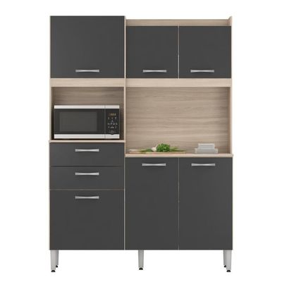 Cozinha Completa 6 Portas Sam Avena Grafito