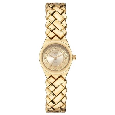 Relógio Euro Feminino Mini Lux Dourado - Eu2035yxt-4d