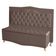 Kit De Cabeceira De Cama Box E Calçadeira Baú Barcelona Queen 160 Cm Retro Capitonê Suede Rosê Do Lar Móveis