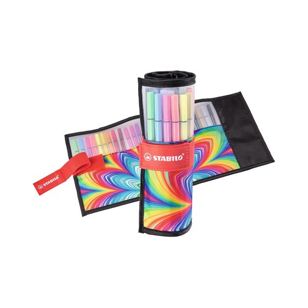 Caneta Hidrográfica Stabilo Estojo Pen Arty com 25 Cores