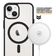 Kit Capa Magsafe Preta e Pelicula Dual Glass Preta para iPhone 13 Mini - Gshield