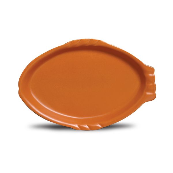 Travessa Peixe Nova Imagem Cerâmica Tijolo Mate 450ml - 1 Peça