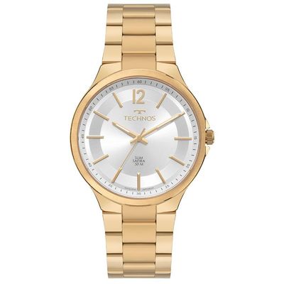 Relógio Technos Masculino Slim Dourado - Gl32bk/1k