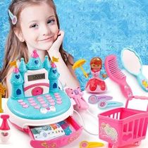 Brinquedo Caixa Registradora Infantil Castelo Azul Fenix
