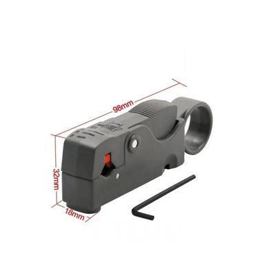 Alicate Decapador Para Descascar E Cortar Cabo Utp Rg59