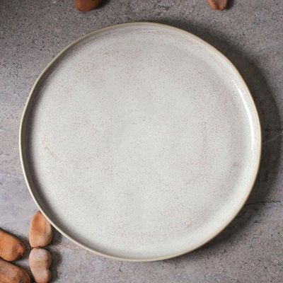 Jogo de Jantar 30 Peças Off White Porto Brasil Cerâmica Aparelho 6 Pessoas Mesa Posta