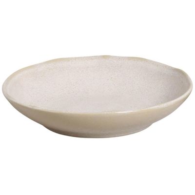Jogo de Jantar 36 Peças Cerâmica Stoneware Bio Latte Off White Porto Brasil Mesa Posta