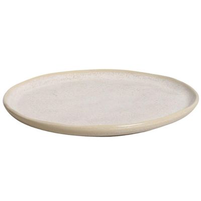 Jogo de Jantar 36 Peças Cerâmica Stoneware Bio Latte Off White Porto Brasil Mesa Posta