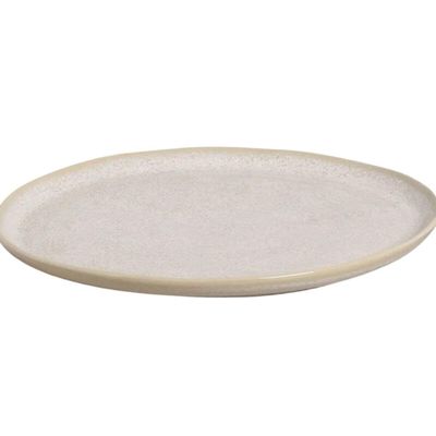Jogo de Jantar 36 Peças Cerâmica Stoneware Bio Latte Off White Porto Brasil Mesa Posta