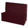 Kit Cabeceira De Cama Box E Calçadeira Baú Paris King 195 Cm 195 X 126 Capitonê Courino Bordo Do Lar Móveis