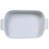 6 Travessas Porcelana Branca 2,5L 30x21cm Germer Restaurantes Buffets Assar e Servir