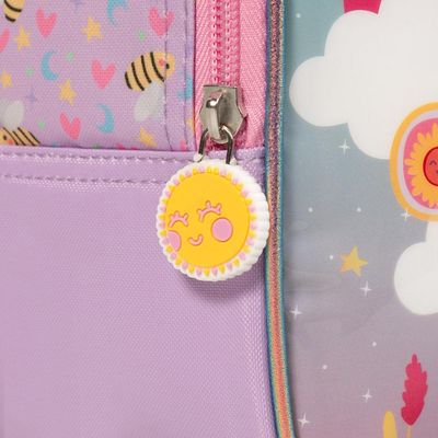 Lancheira Térmica Infantil Feminina Unicórnio Rainbow U / Roxo