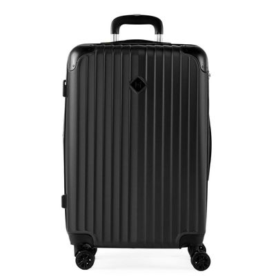 Mala Média 23 Kg ABS 4 Rodas Turquia II Preta M / Preto