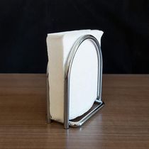 Suporte Porta Guardanapo Papel De Mesa Arco Aço Cromado